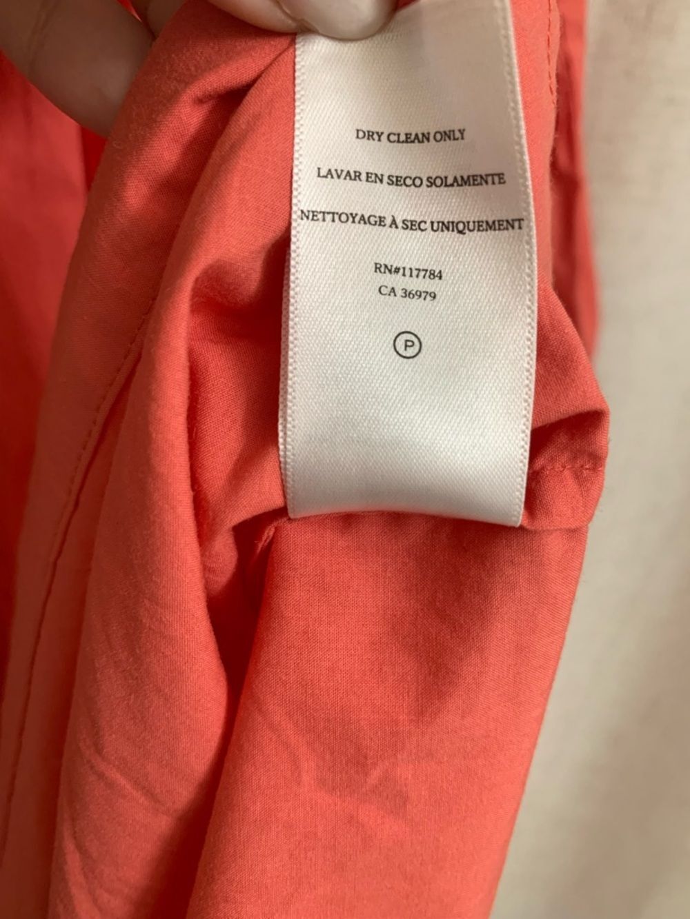 Rails Cotton Yvette Poplin Spiced Coral Sleeveless Side Cut Midi Dress Small - Picture 9 of 11